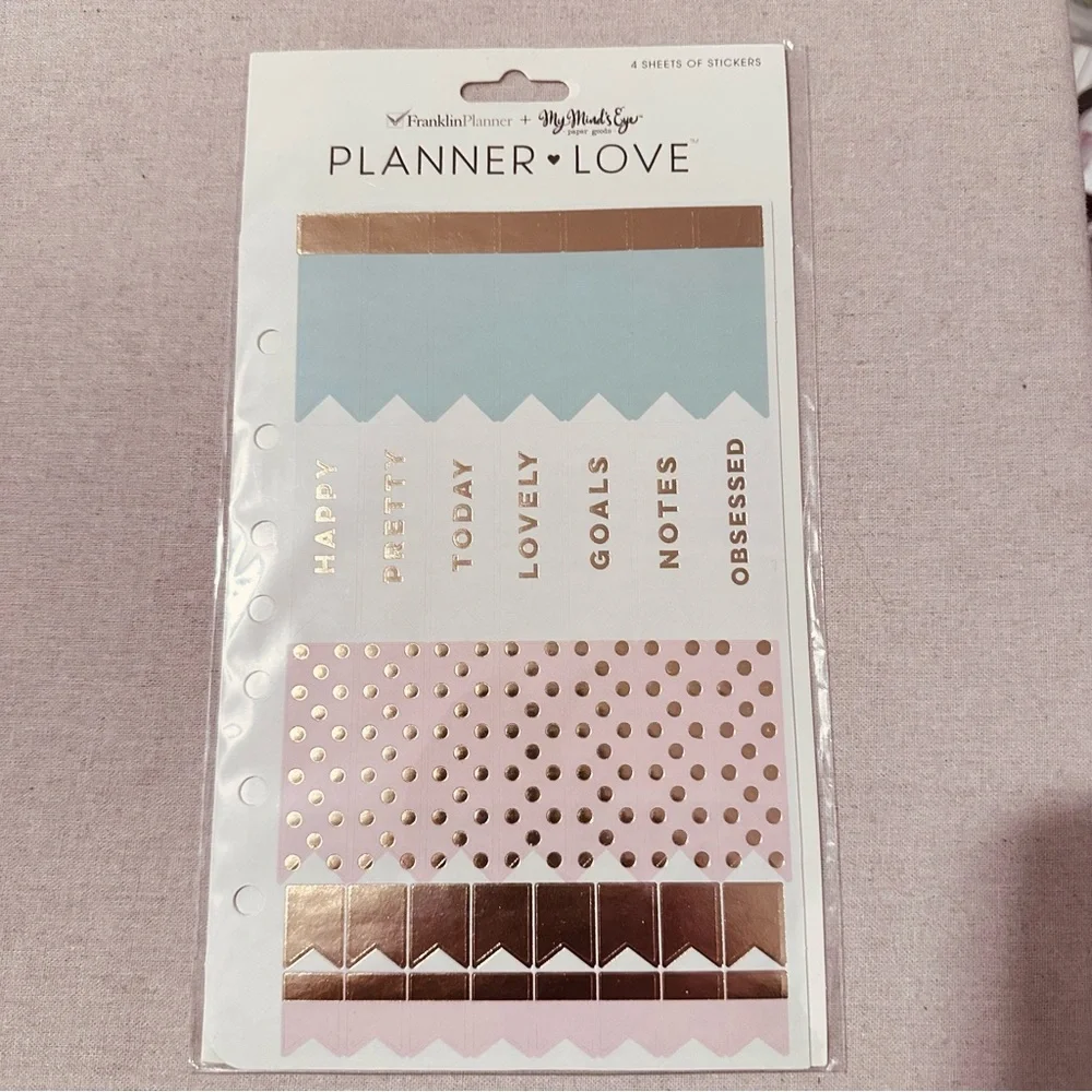 My Mind’s Eye | Planner Accessories | Planner Love • Coral